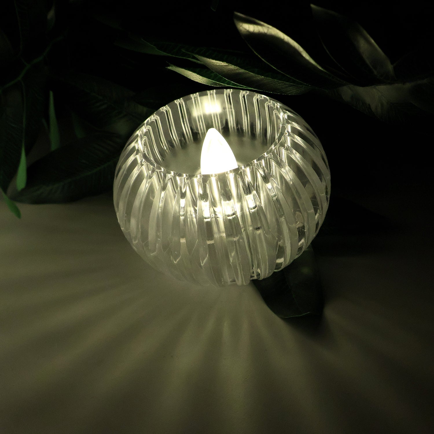 Crystal Design LED Flameless Tealight Candles (6 Pc) Crystal Design LED Flameless Tealight Candles (6 Pc)